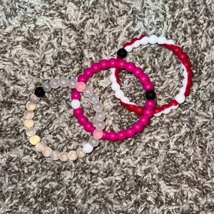Lot of 3 Lokai bracelets